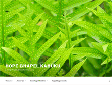 Tablet Screenshot of hopechapelkahuku.com